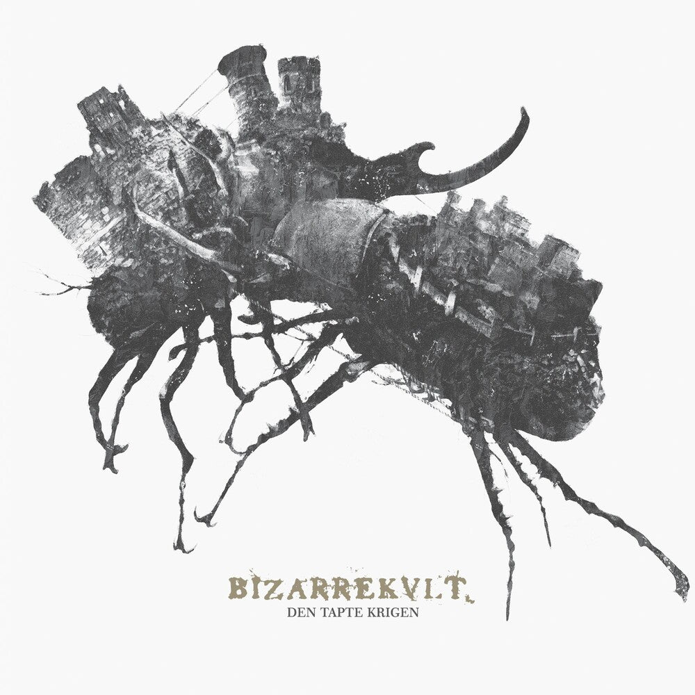 the album cover for Bizarrekult - DEN TAPTE KRIGEN