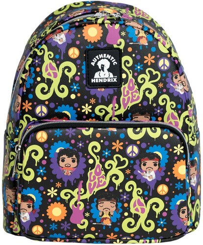 Funko Pop! Mini Backpack: - Jimi Hendrix - Love & Flowers Aop - Collectibles