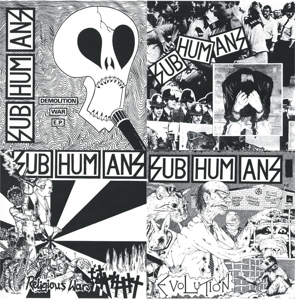 the album cover for Subhumans - Subhumans