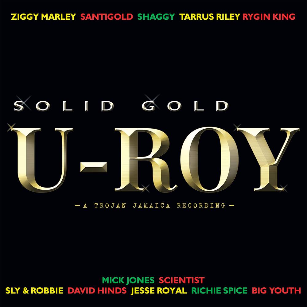 the album cover for U Roy - Solid Gold