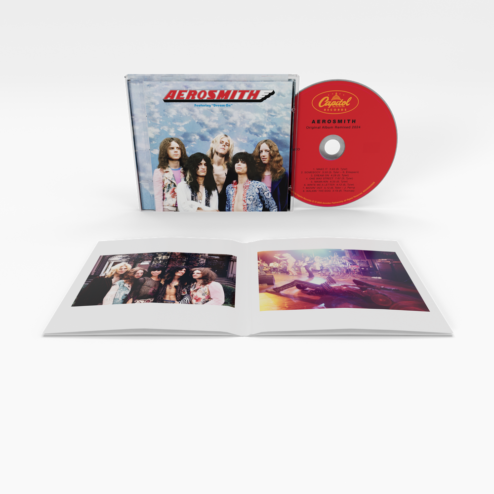 the album cover for Aerosmith - Aerosmith - Legendary Edition