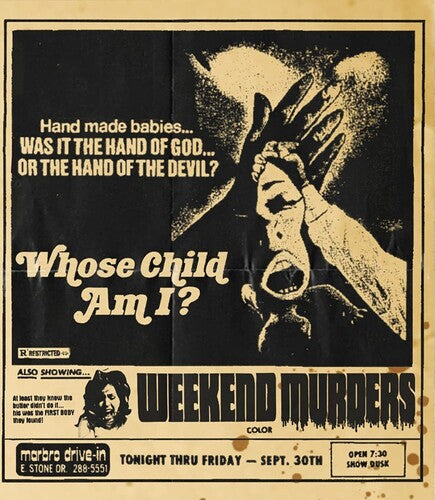 Whose Child Am I? + Weekend Murders - Whose Child Am I? + Weekend Murders - Blu-ray