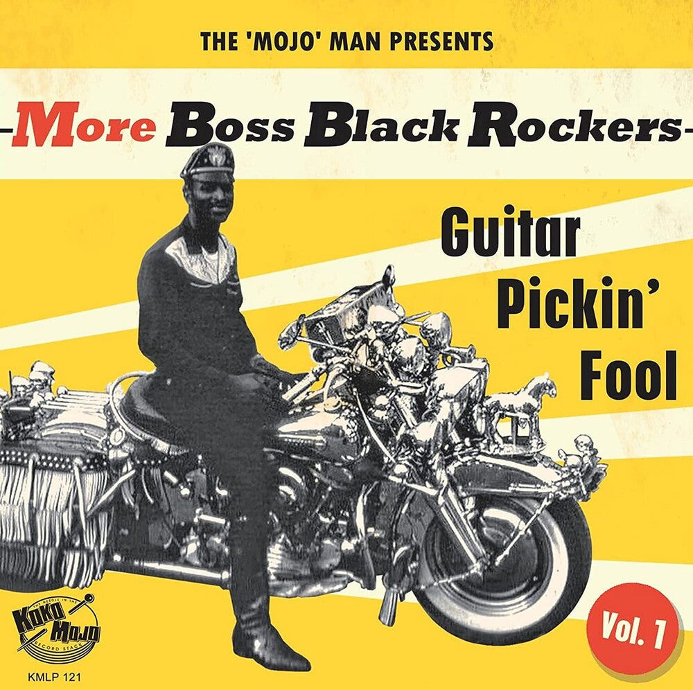 the album cover for More Boss Black Rockers 1: Guitar Pickin' / Var - More Boss Black Rockers 1: Guitar Pickin' / Var