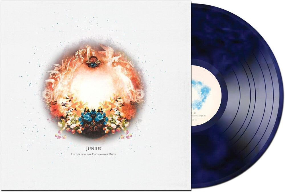 the album cover for Junius - Reports From The Threshold Of Death (Blk) (Blue)