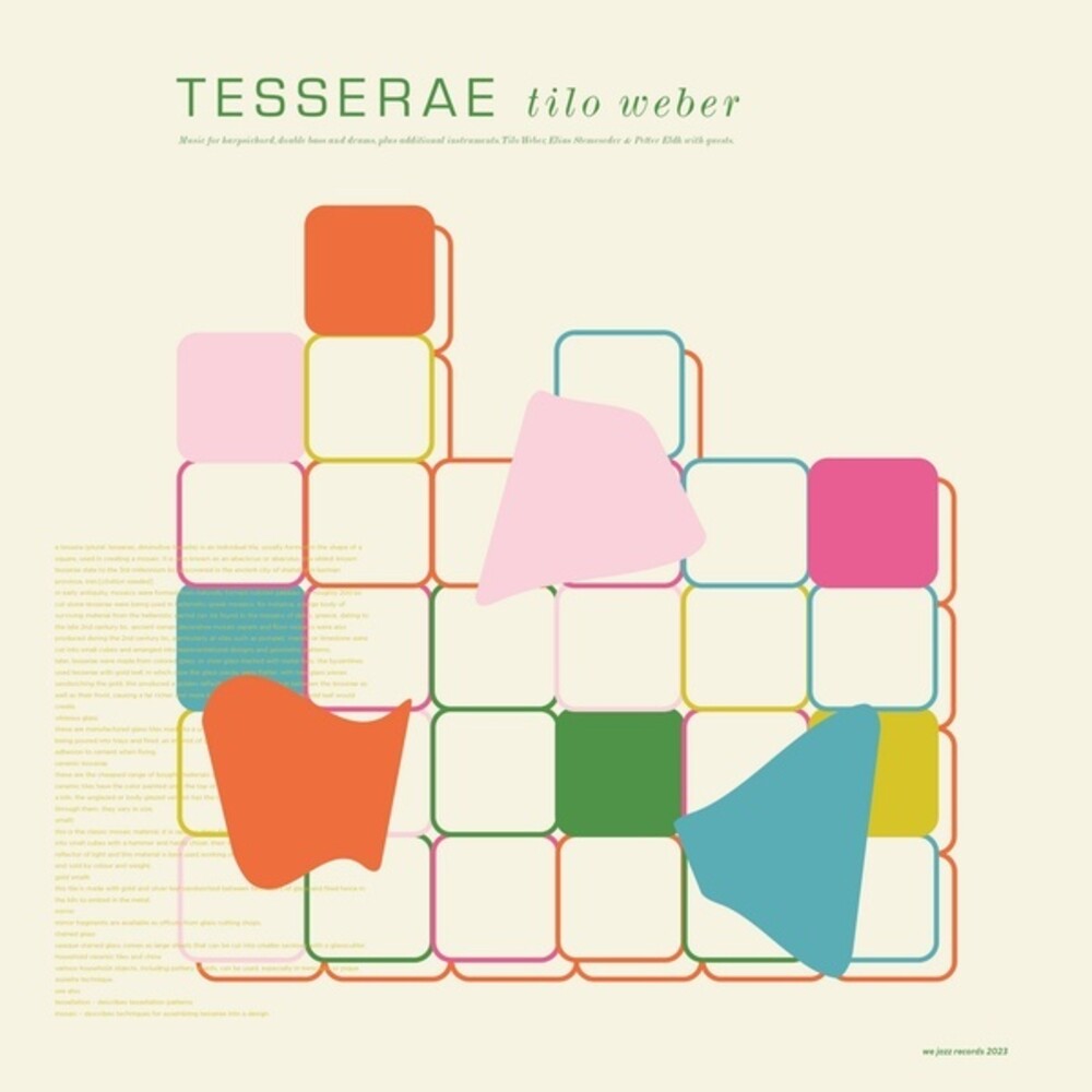 the album cover for Tilo Weber - Tesserae