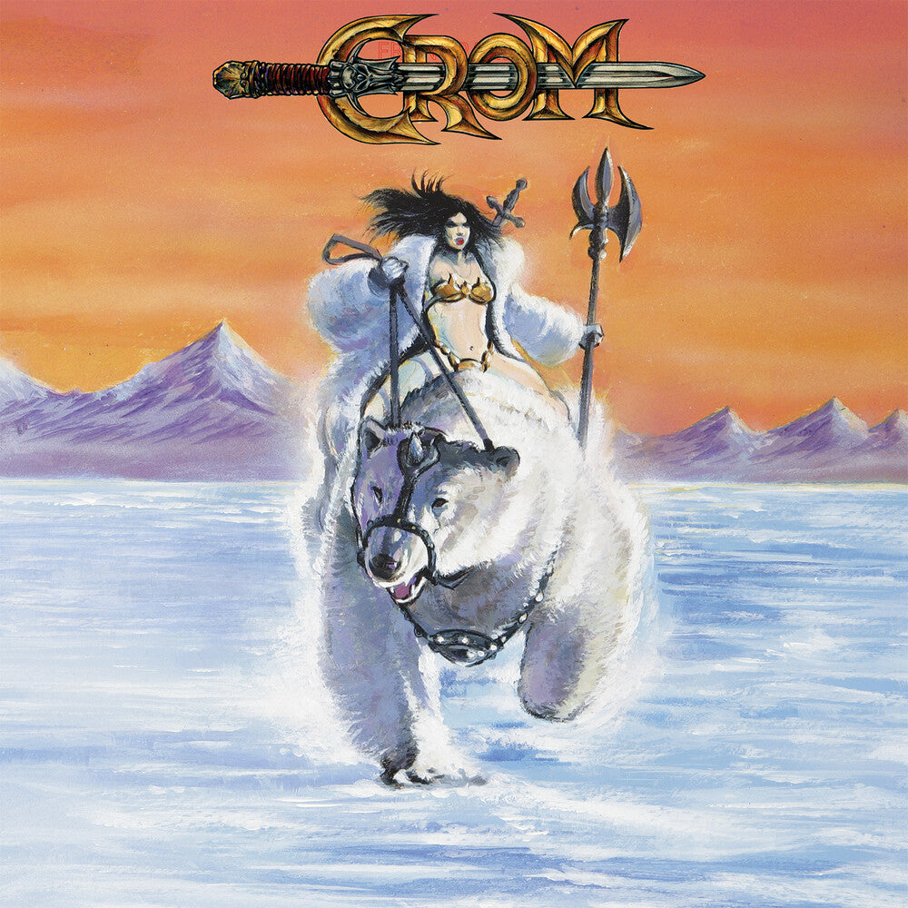 the album cover for Crom - Cocaine Wars 1974-1989