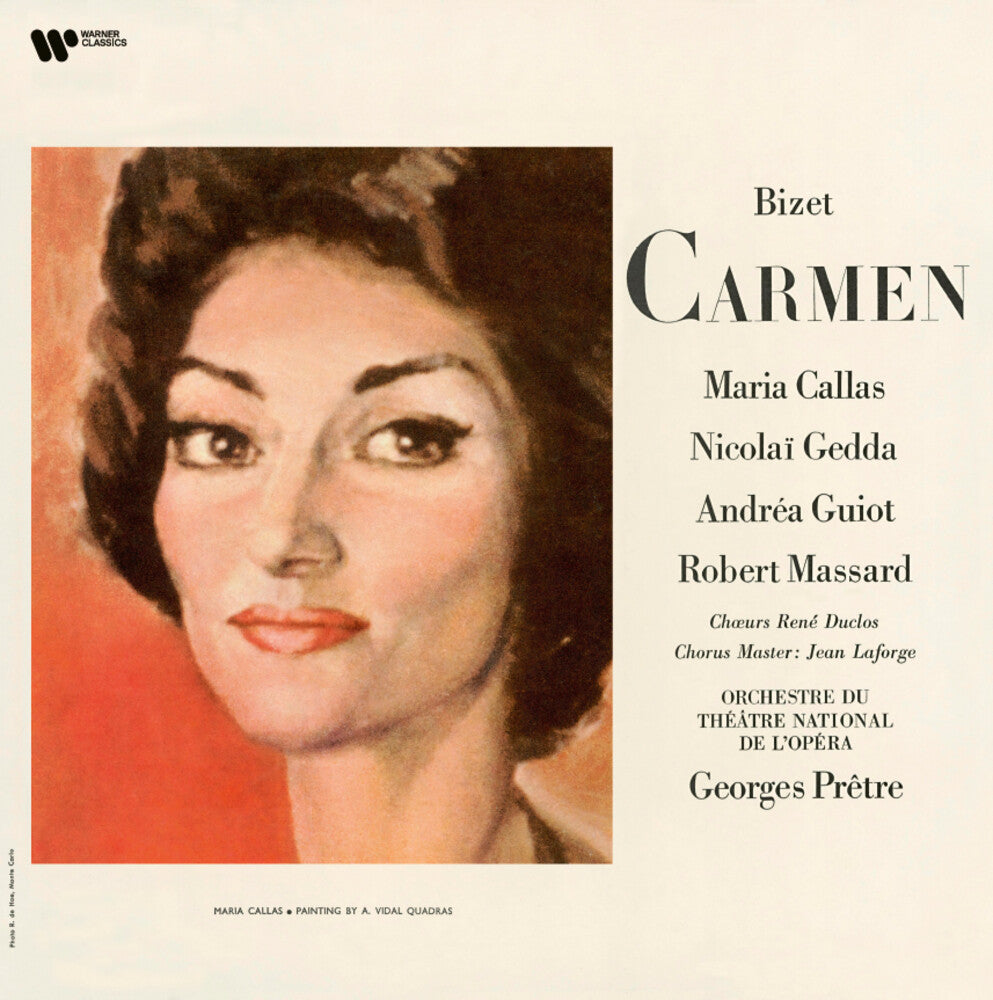the album cover for Maria Callas - Bizet: Carmen