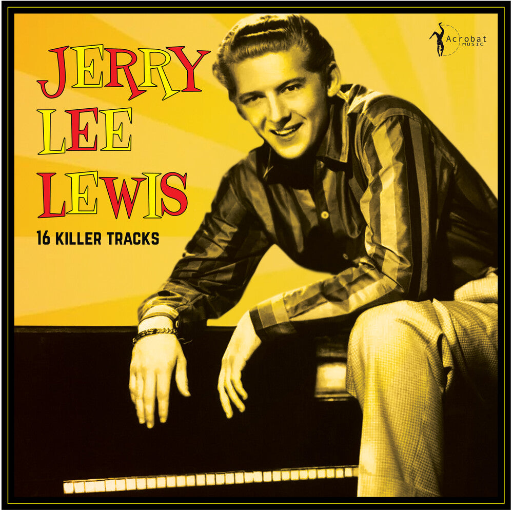 the album cover for Jerry Lewis Lee - 16 Killer Hits Collection 1956-62 (Ofgv)