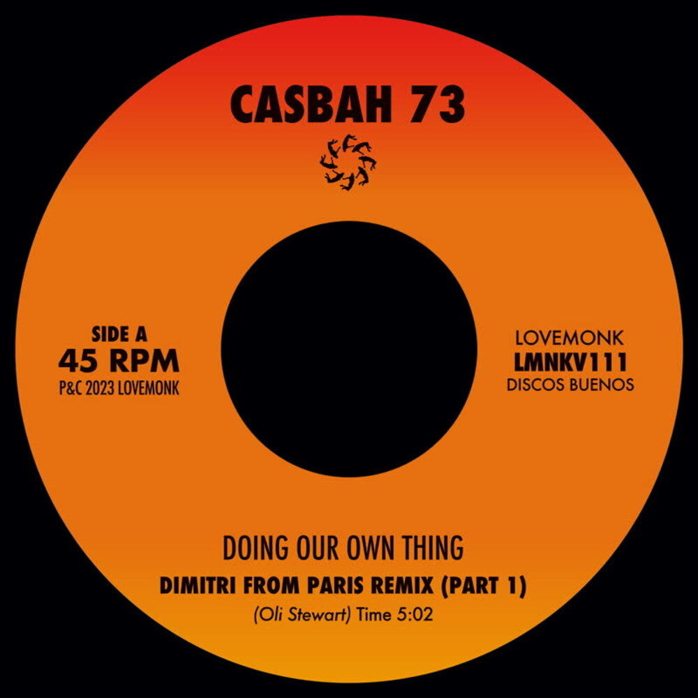 the album cover for Casbah 73 - Doing Our Own Thing (Dimitri From Paris Remixes)