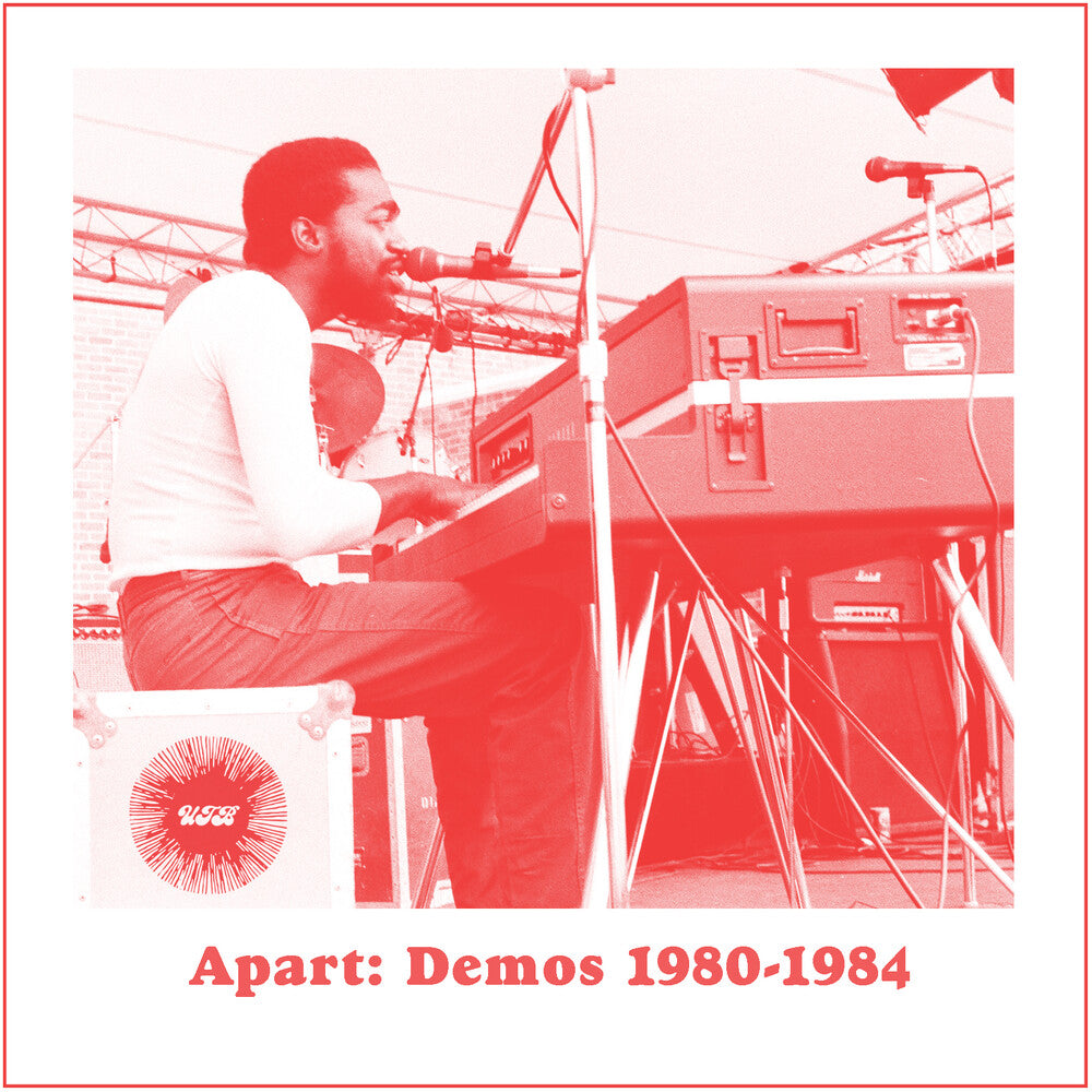 the album cover for Andre Gibson & Universal Togetherness Band - Apart: Demos (1980-1984)