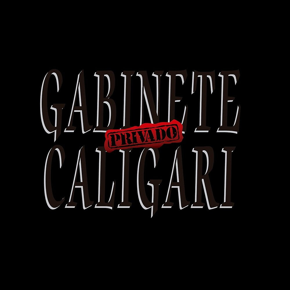 the album cover for Gabinete Caligari - Privado