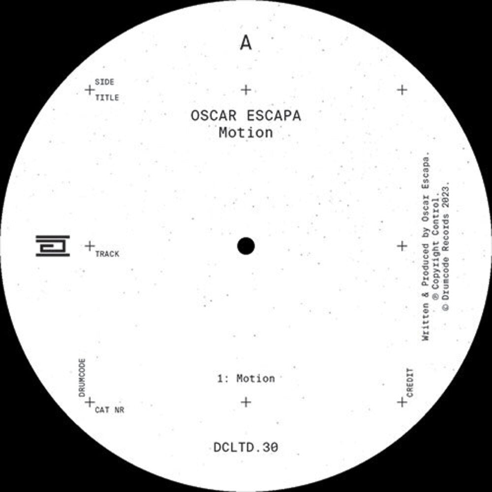 the album cover for Oscar Escapa - Motion