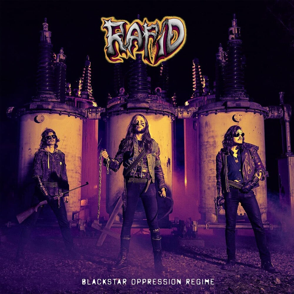 the album cover for Rapid - Blackstar Oppression Regime