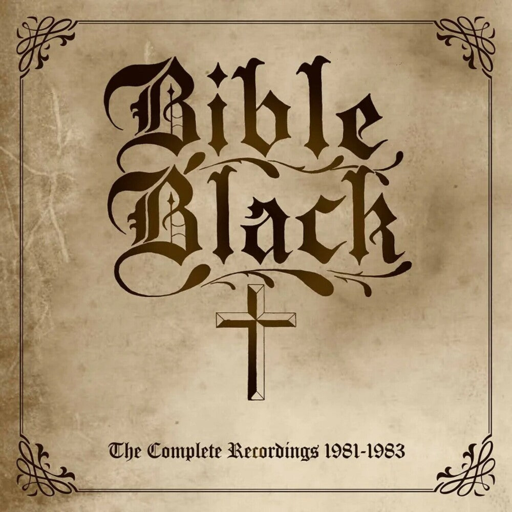 the album cover for Bible Black - Complete Recordings 1981-1983