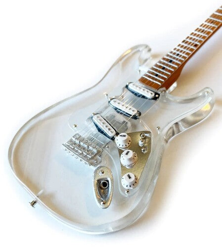 Axe Hvn Fs035 Fender Stratocaster Clear Acrylic Mi - Axe Hvn Fs035 Fender Stratocaster Clear Acrylic Mi - Collectibles
