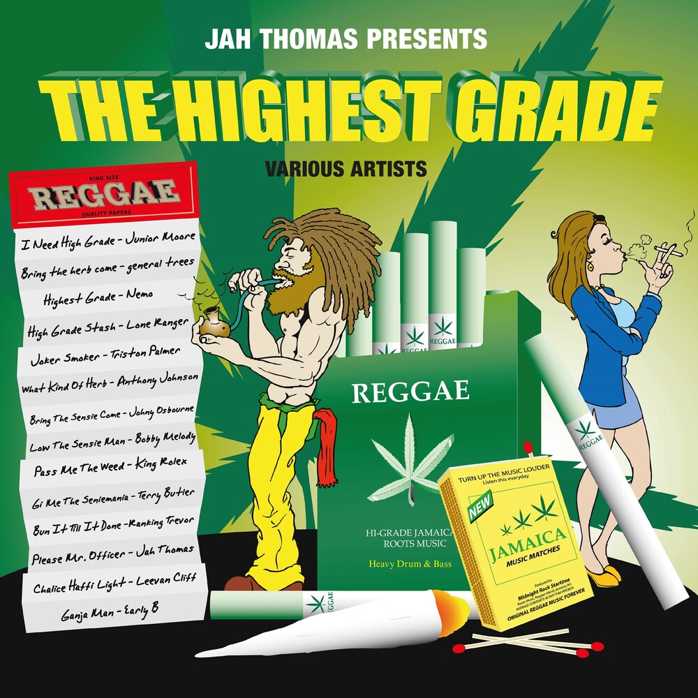 the album cover for Jah Thomas - Highest Grade