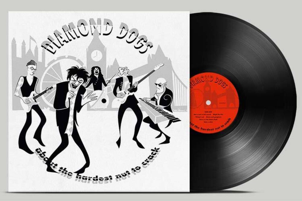 the album cover for Diamond Dogs - About The Hardest Nut To Crack