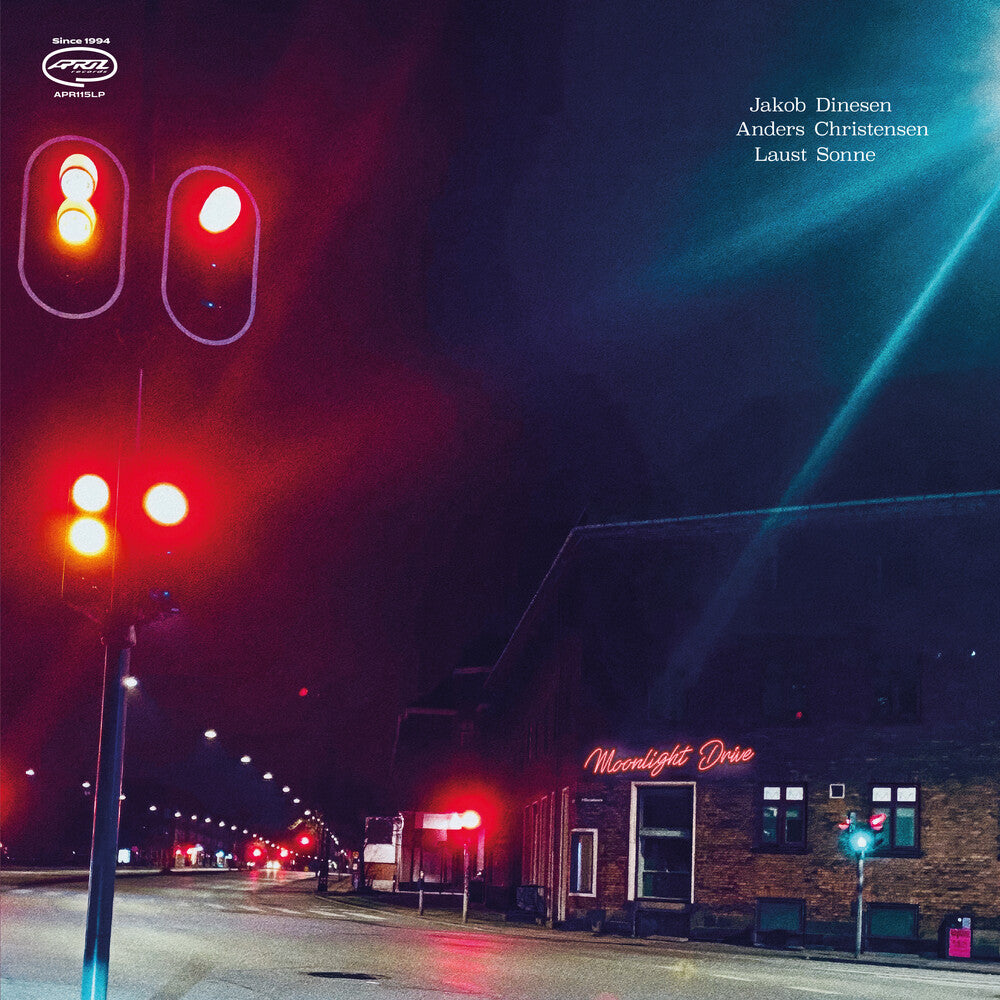 the album cover for Jakob Dinesen / Christensen,Anders / Laust,Sonne - Moonlight Drive