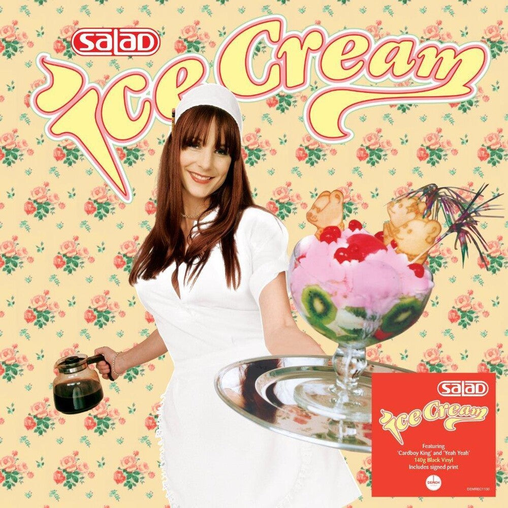 the album cover for Salad - Ice Cream (Blk) (Ofgv) (Auto) (Uk)