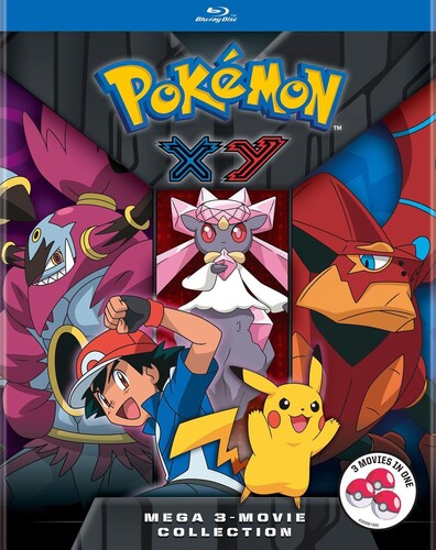 Pokemon Xy Mega 3-movie Collection - Pokemon Xy Mega 3-movie Collection - Blu-ray