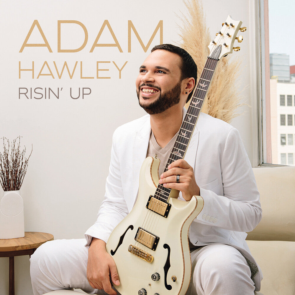 the album cover for Adam Hawley - Risin' Up
