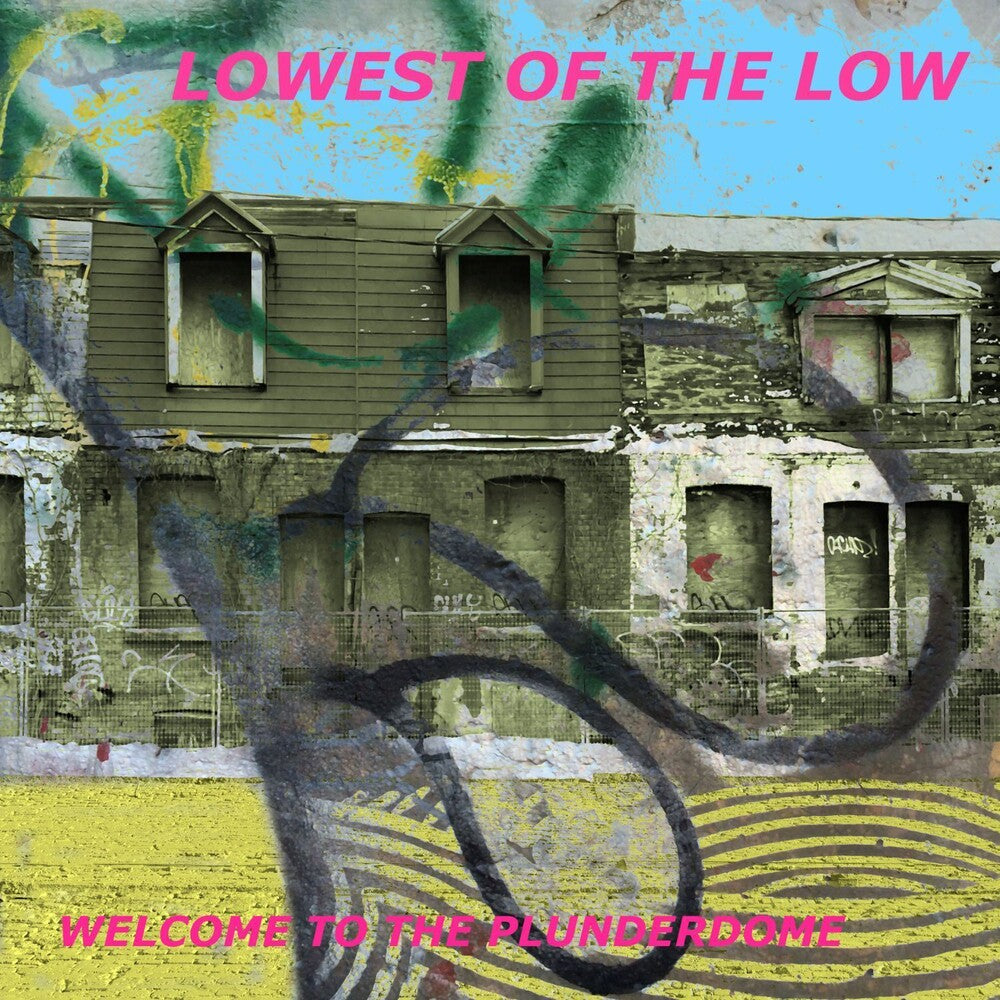 the album cover for Lowest Of The Low - Welcome To The Plunderdome (Blk)
