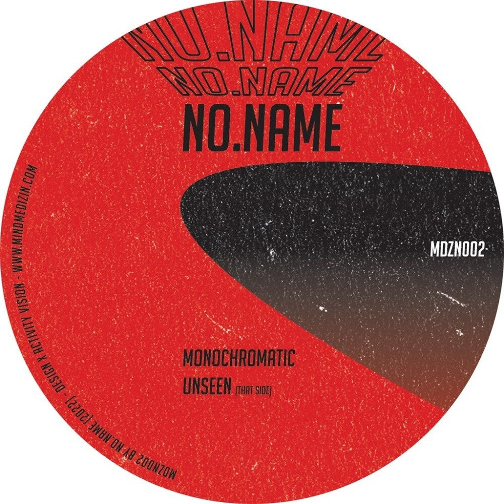 the album cover for No.Name - Unseen
