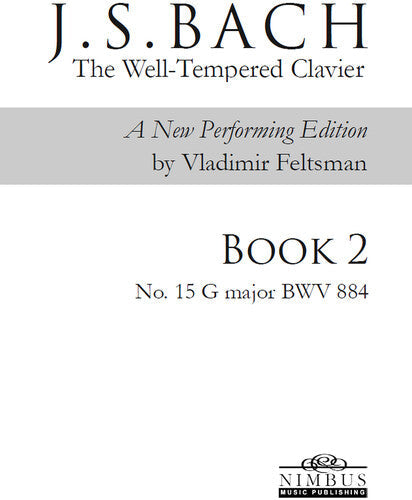 Bach,j.s. / Feltsman,vladimir - Book 2 - No. 15 G Major - Books