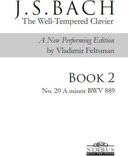 Bach,j.s. / Feltsman,vladimir - Book 2 - No. 20 A Minor - Books