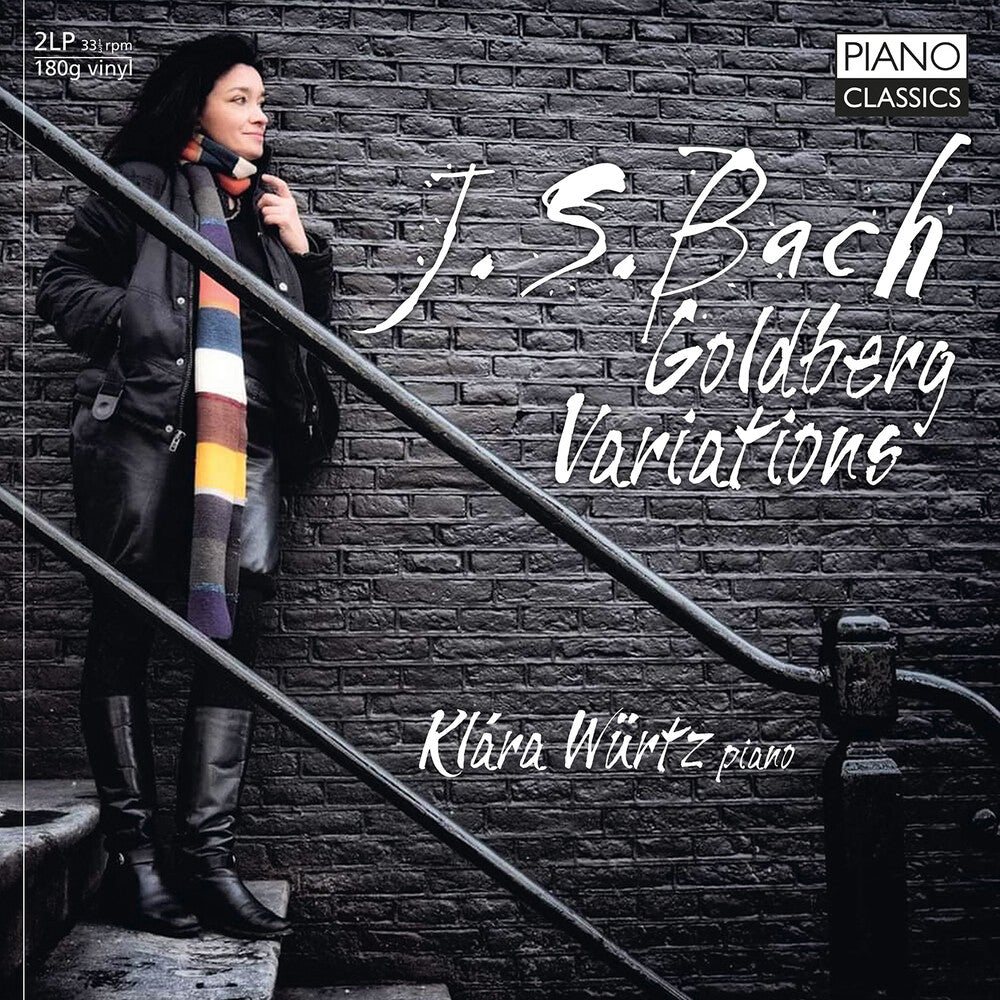 the album cover for J Bach .S. / Wurtz - Goldberg Variations