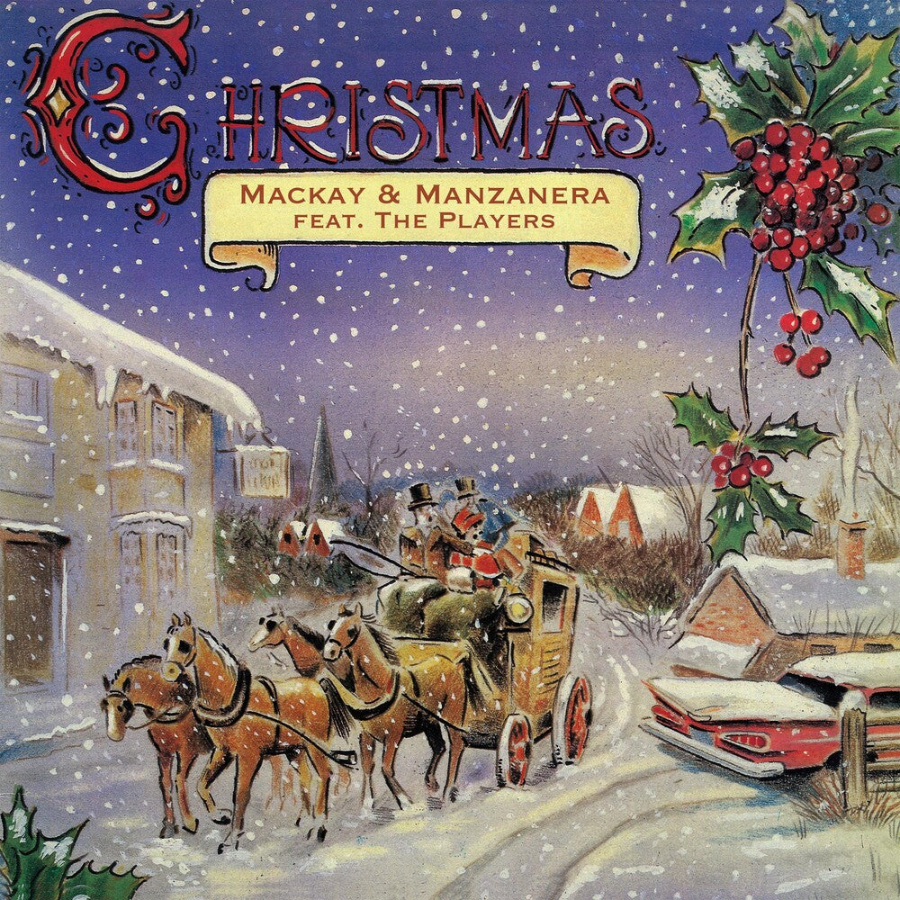 the album cover for Phil Manzanera / Mackay,Andy - Christmas