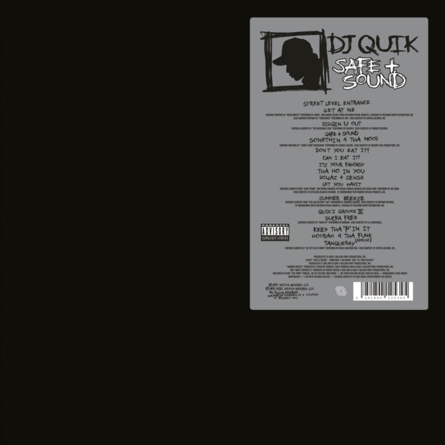 Dj Quik - Safe & Sound - LP Vinyl