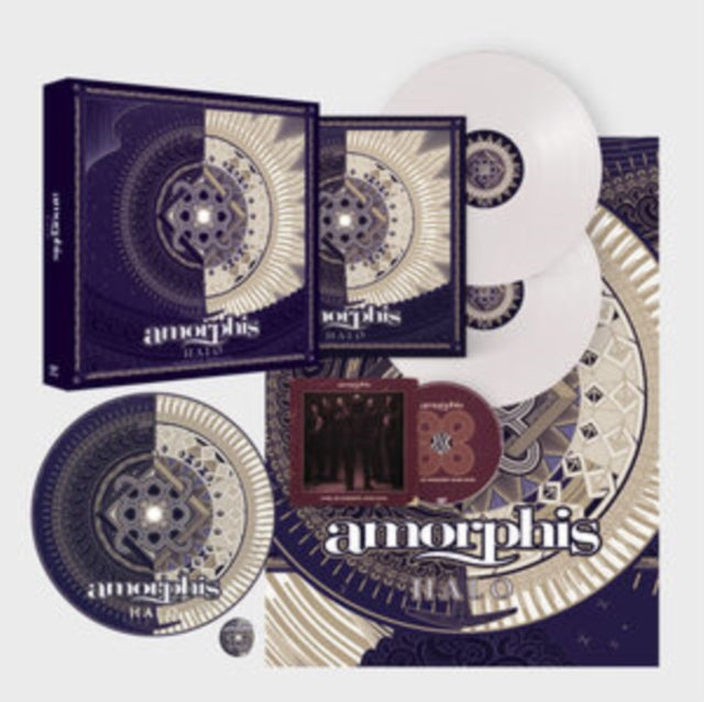Amorphis - Halo (Deluxe/Boxset/White LP Vinyl/CD/Slip Mat/Poster