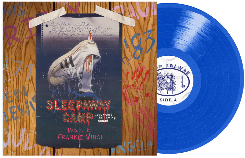 the album cover for Frankie Vinci (Blue) (Bonus Track) (Colv) (Ep) - Sleepaway Camp - O.S.T. (Blue) (Bonus Track) (Ep)