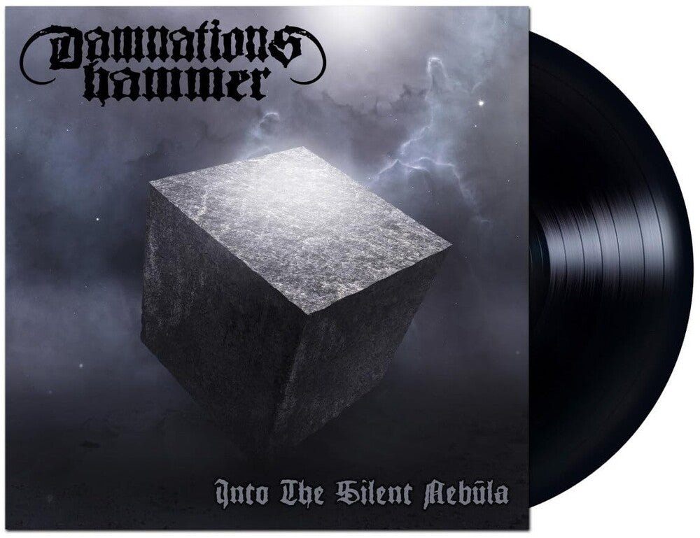 the album cover for Damnation's Hammer - Into The Silent Nebula (Hol)