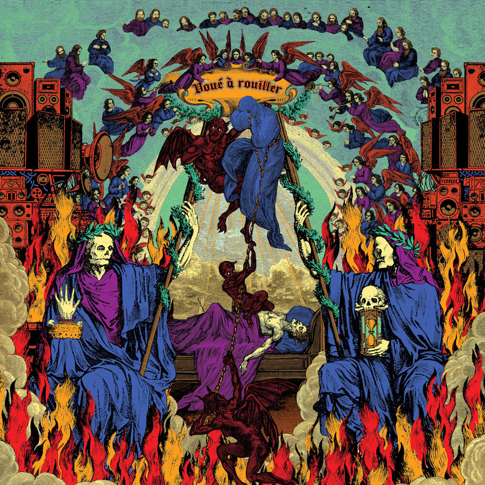 the album cover for Leroy Se Meurt - Voue A Rouiller (Blk)