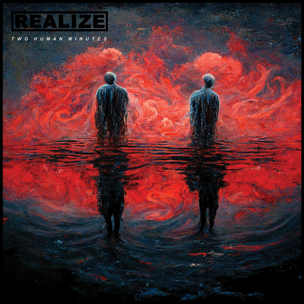 the album cover for Realize - Two Human Minutes