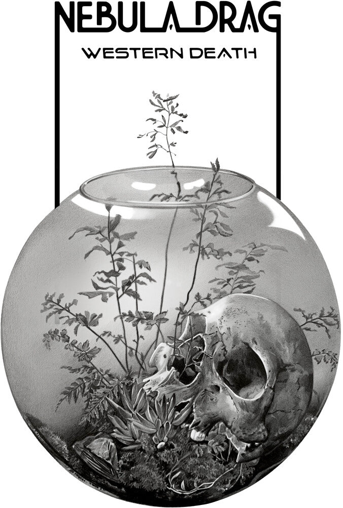 the album cover for Nebula Drag - Western Death