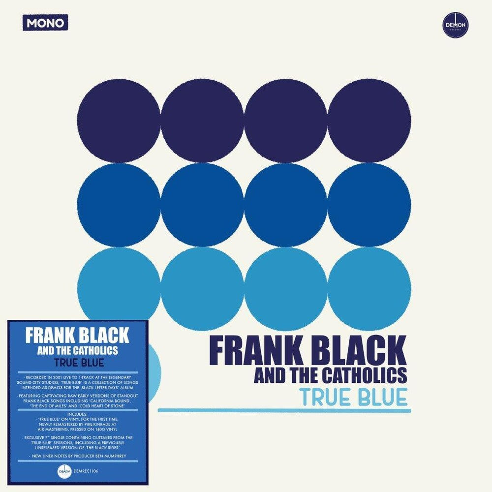 the album cover for Frank Black & The Catholics - True Blue (Blk) (Ofgv) (Wsv) (Uk)