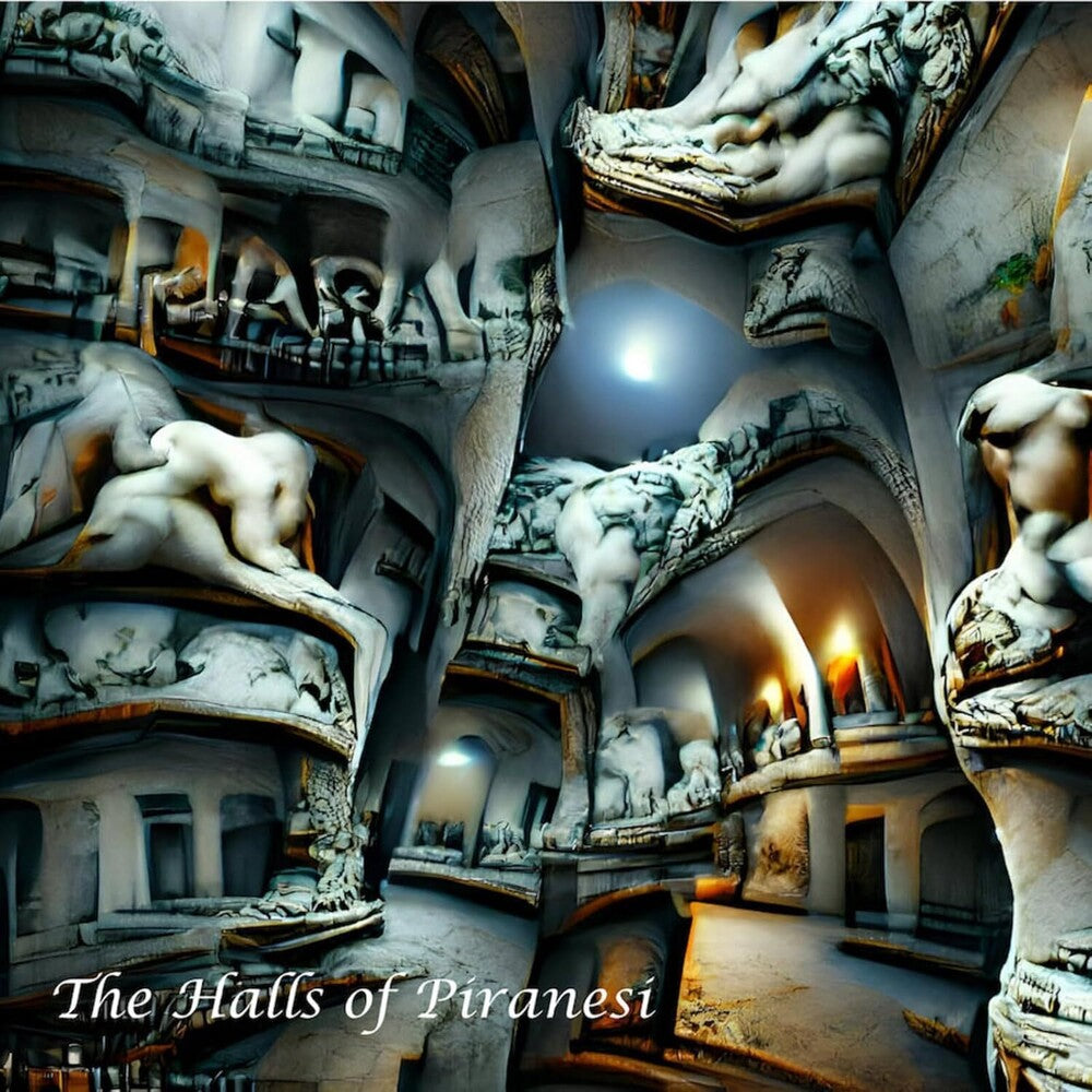 the album cover for Willie Gibson - Halls Of Piranesi (Uk)