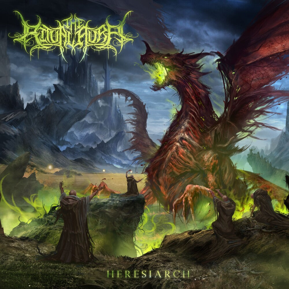 the album cover for Ritual Aura - Heresiarch