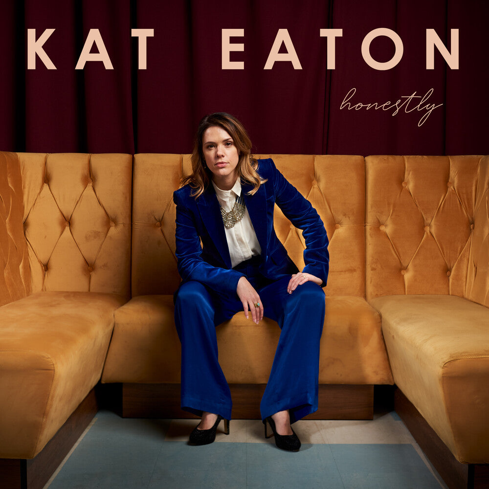the album cover for Kat Eaton - Honestly