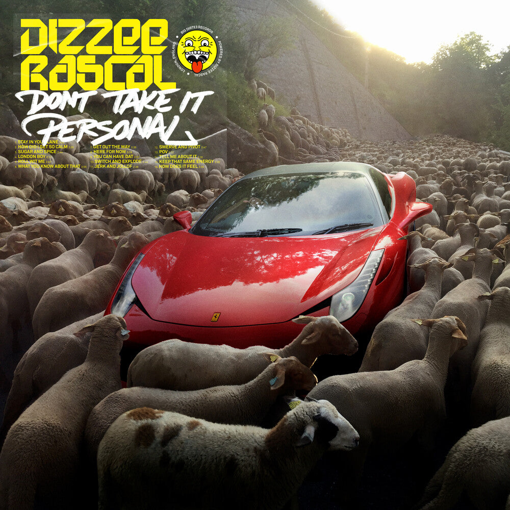 the album cover for Dizzee Rascal - Don't Take It Personal (Uk)
