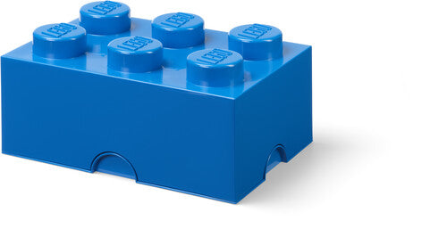 Room Copenhagen - Lego Storage Brick 6 Bright Blue - Collectibles