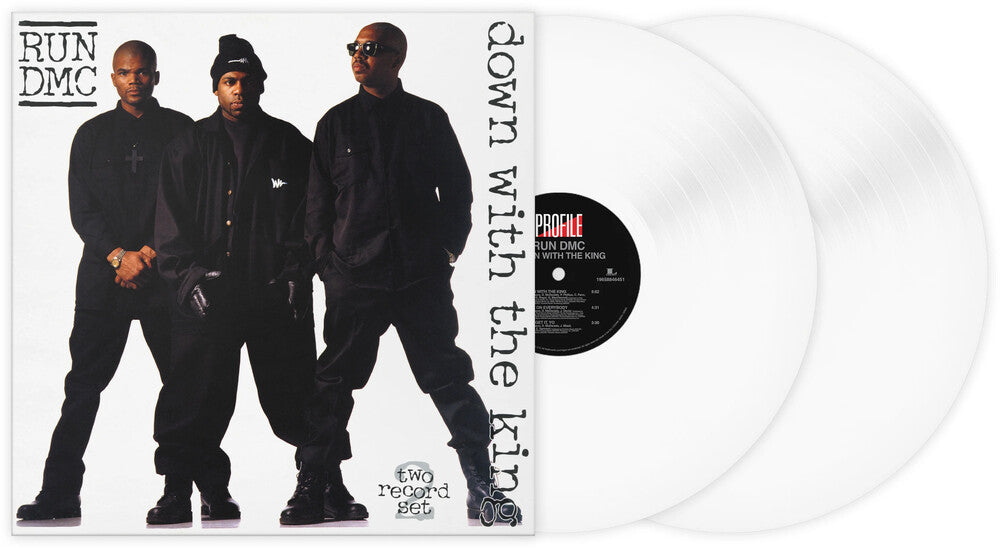 the album cover for Run Dmc - Down With The King (Uk)