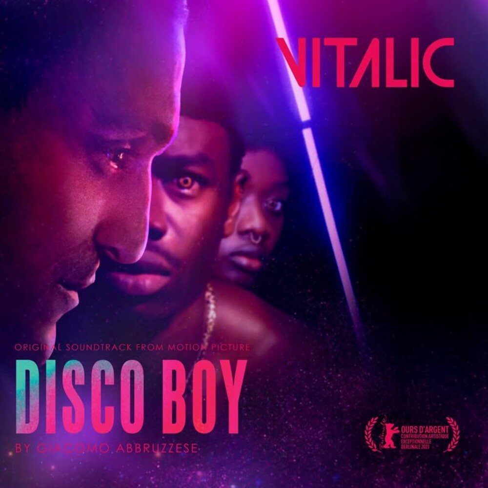 the album cover for Vitalic (Uk) - Disco Boy - O.S.T. (Uk)