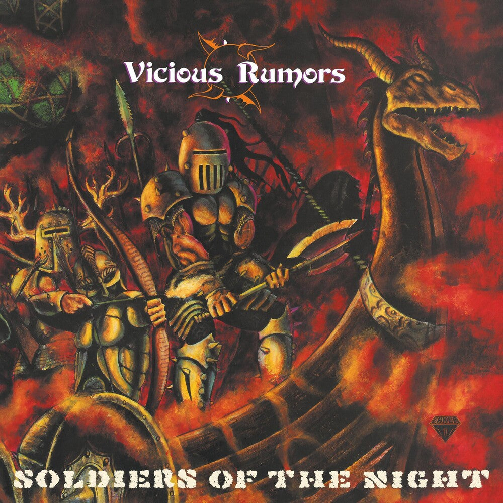 the album cover for Vicious Rumors - Soldiers Of The Night