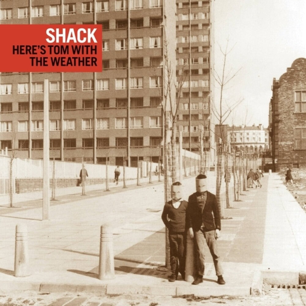the album cover for Shack - Here's Tom With The Weather