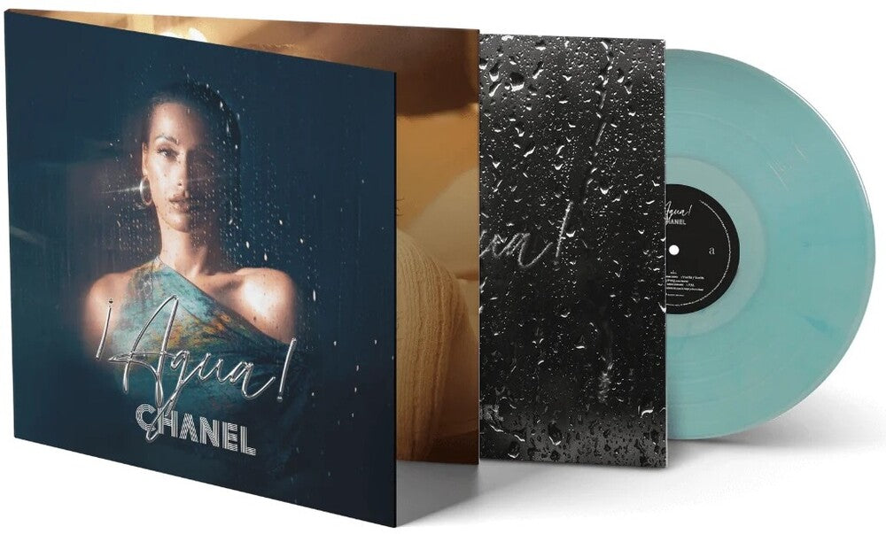 the album cover for Chanel - Agua! - Green Vinyl