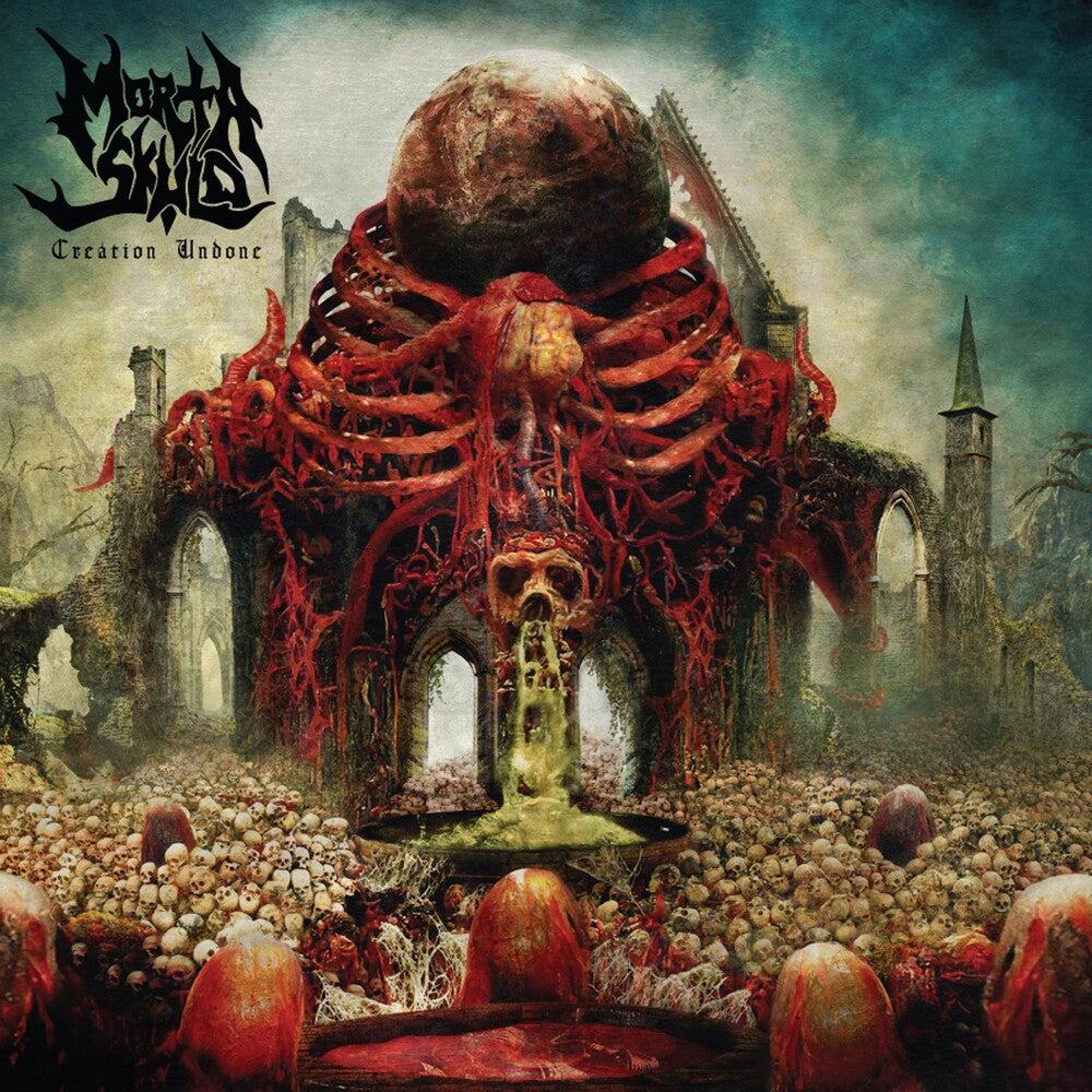 the album cover for Morta Skuld - Creation Undone